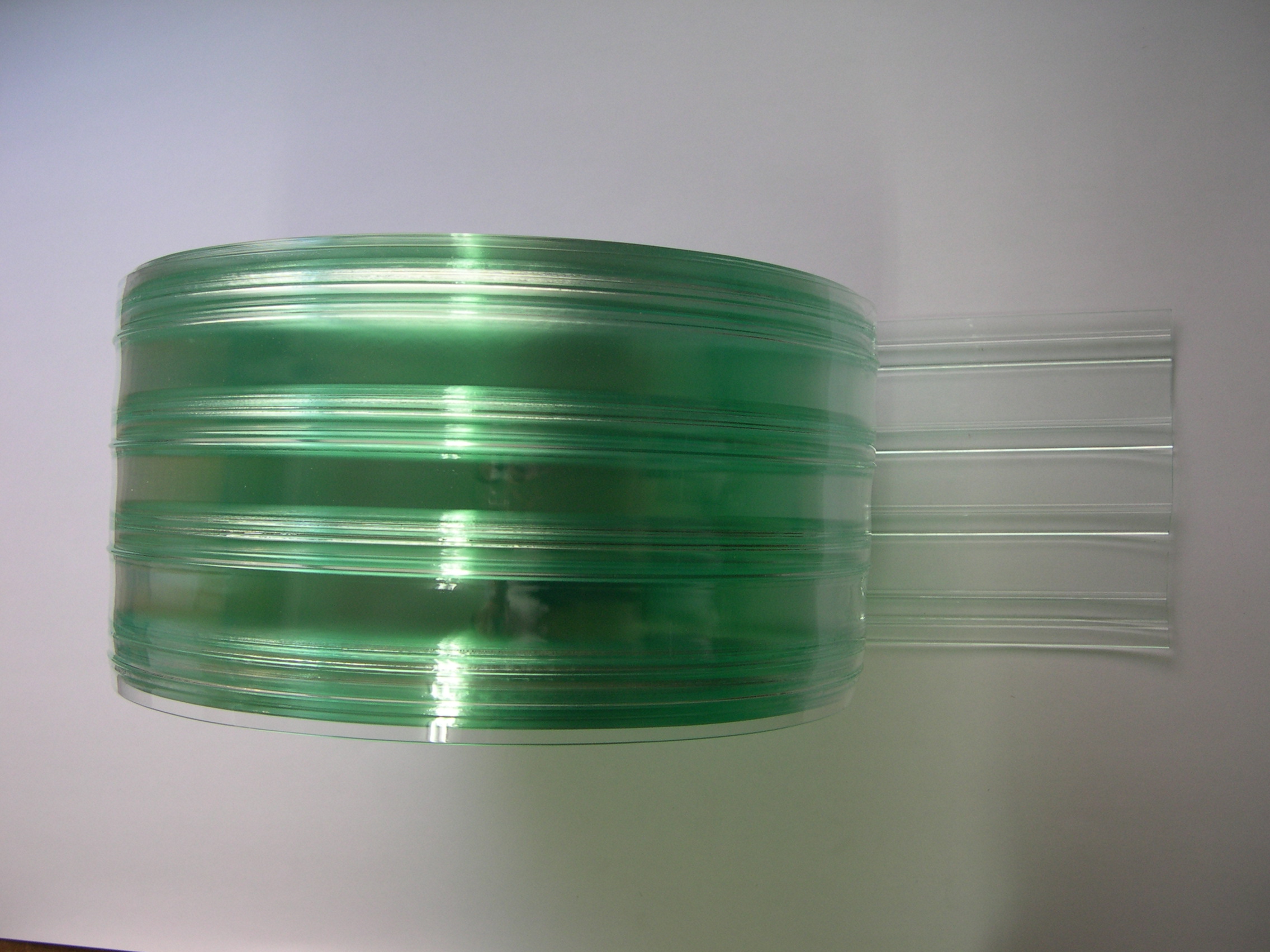 WL- 52 條狀抗靜電隔離簾-淡綠透明